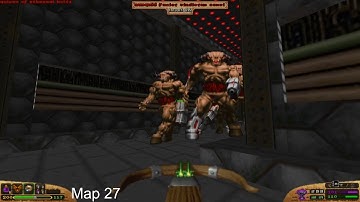 Heretical Doom mod, Map 27 part 2, max difficulty, episode Hell Revealed