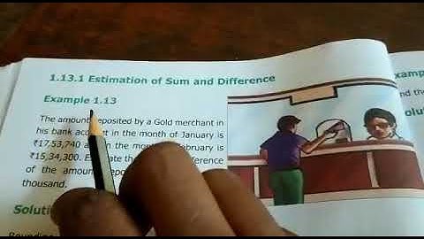 6th std maths 1st lesson numbers example 1.13 to 1.15