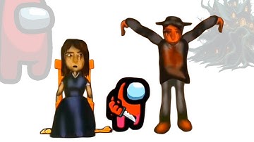 Mini Crewmate Kills Hansel and Gretel Analog Character | Among us .