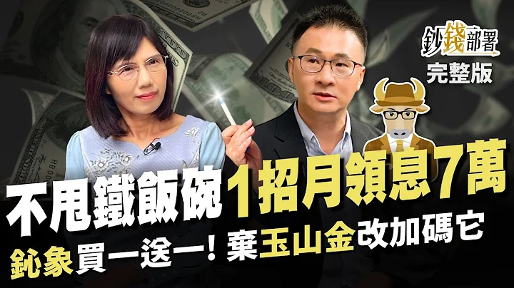 辞掉铁饭碗 1招月领息7万 鈊象买1张送1张? 偷偷说 股海老牛金融股新欢是它!《钞钱部署》卢燕俐 ft.股海老牛 20240406 - 天天要闻