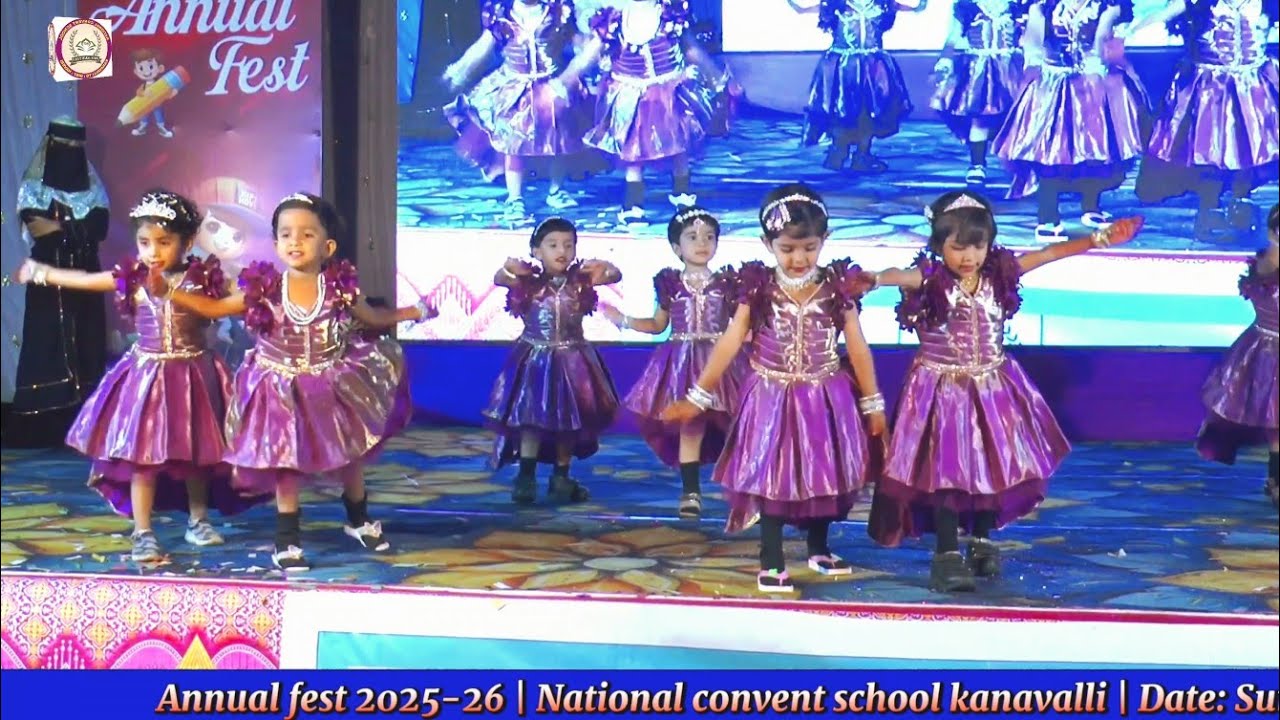 Pretty little baby Dance | Annual fest 2025-26 | Nursery students | Sunday, 15 FEB 2026