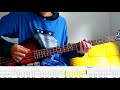 Territorial Pissings – Nirvana – Bass cover with tabs (4k)