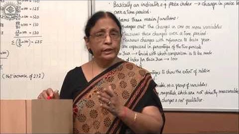 Meaning and Basic Elements of Index Number Class XI Economics by Manju goyal