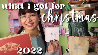 what i got for christmas 2022 🎄🎁 | vlogmas day 25