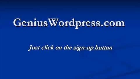 Wordpress Tutorial - Video Excerpt 1 Organizational Tips And Ideas
