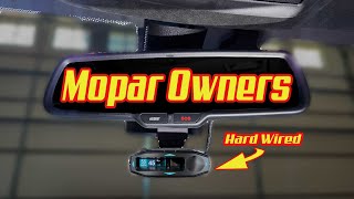 Mopar Hard Wire Dash Cam Radar Detector Install