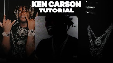 HOW TO MAKE CRAZY KEN CARSON TYPE BEAT | FL STUDIO TUTORIAL