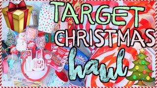 CHRISTMAS SHOPPING AT TARGET + HAUL! VLOGMAS 2016