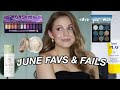 JUNE FAVS & FAILS// Makeup, Skincare & Hair!