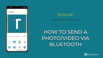 How to Send a Photo/Video via Bluetooth - realme [Android 11 - realme UI 2]
