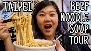 Which Restaurant Has the Best Beef Noodle Soup in Taipei? TAIWAN BEEF NOODLES TOUR