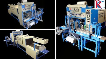 Square Bottle Shrink Wrapping Machine | Automatic Dividing System | High Speed | 90–120 BPM