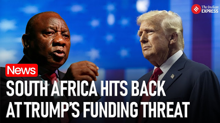 Donald Trump Threatens to Cut South Africa’s Funding Over Land Confiscations