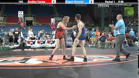 160 Bradley Conley vs. Mason Woodall