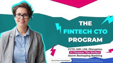 Disruption in Finance: The Perfect Storm Reshaping Banking || Industry Talkstech