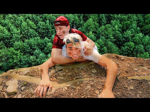 We SAVED Our Brother From The Edge Of A CLIFF!