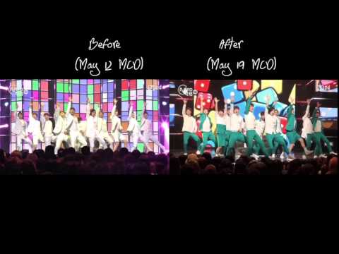 SEVNETEEN Pretty You Choreography Comparison