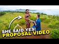 She said yes  proposing to my filipina girlfriend the full story