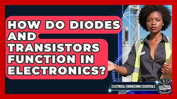 How Do Diodes and Transistors Function in Electronics? | Electrical Engineering Essentials News