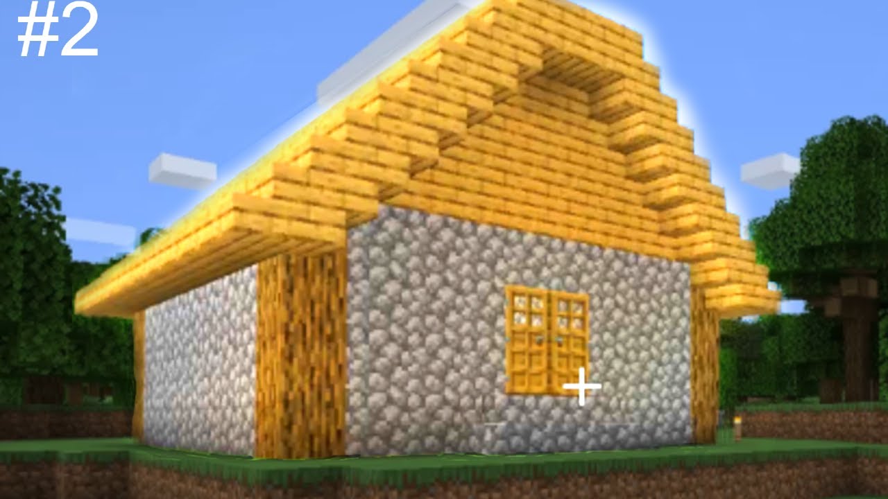 Minecraft Survival: Episode 2: Building My Starter Base! - YouTube