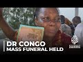 Mass funeral held in DR Congo for marchers killed in protests against UN peacekeepers