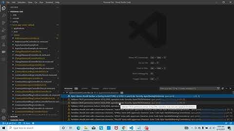 Run Apex PMD in Vs Code Salesforce