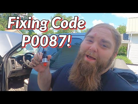 How To Fix P0087 Code - Replacing High Pressure Fuel Pump Regulator (Ram 3500)