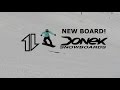 New donek snowboard   one run on slush
