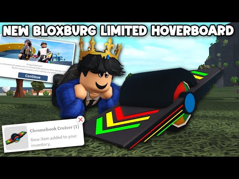 BLOXBURGS NEW SPECIAL LIMITED HOVERBOARD VEHICLE and HOW TO GET
