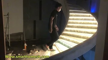 Thi công mạch đèn led cầu thang thông minh Echipkool