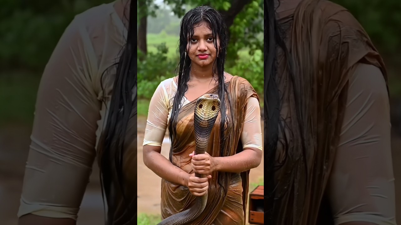 part 456 village girl catch the big Cobra