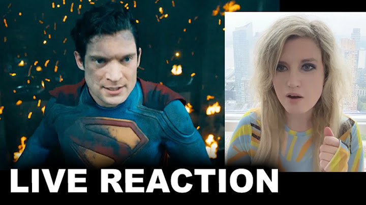 Superman Trailer REACTION - 2025 James Gunn, David Corenswet