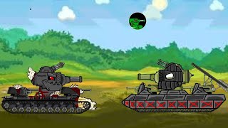 KV-6 Animations - Parasite VK-6 VS Upgraded KV-6 - Cartoons About Tanks