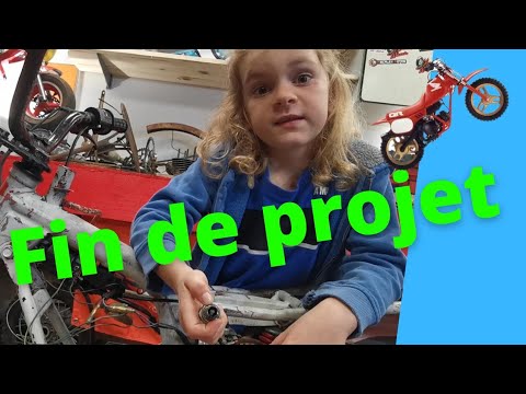 Honda QR50, c'est la fin... #honda #motoenfant