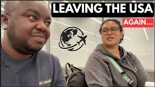 Leaving the USA for Good! | Cis-Trans Interracial Couple | Travel Vlog