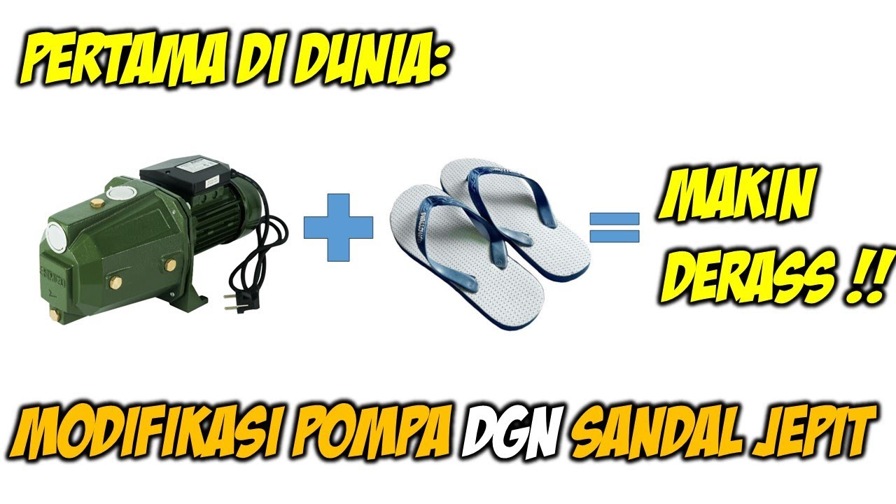 Pompa semi jet menjadi lebih deras dengan modifikasi ini