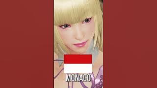 TEKKEN 7 All Characters Nationalities - Part 2