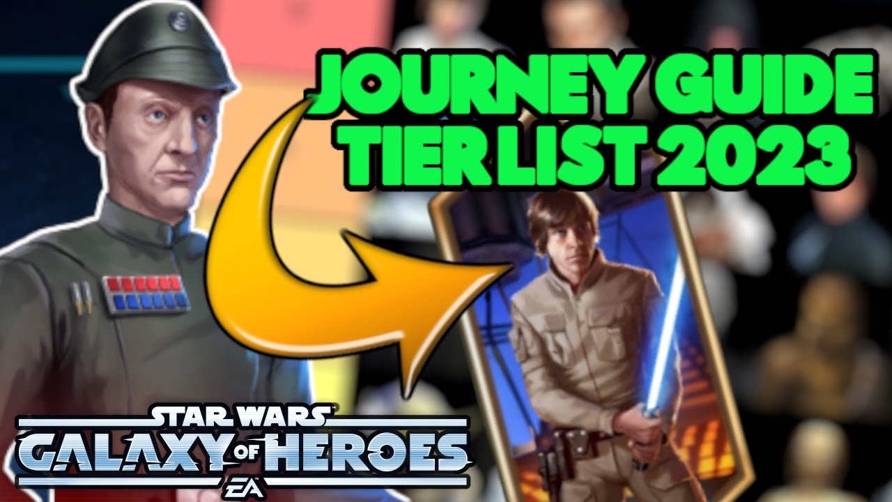 SWGOH JOURNEY GUIDE CHARACTERS RANKED TIER LIST! March 2023 YouTube