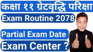 Class 11 Partial Exam Routine Published | Class 11 Exam 2078 | NEB Exam Update | Class 11 Exam Date