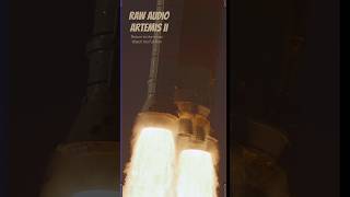 Artemis II RAW Audio! #artemisii #space #rocket #launch #explore #moon #nasa #cinematic #audio #film