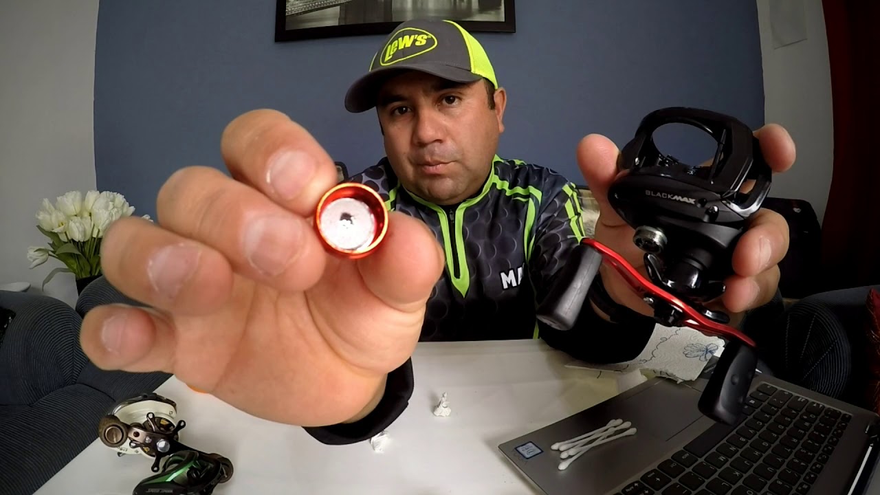 Mantenimiento a carretes baitcasting