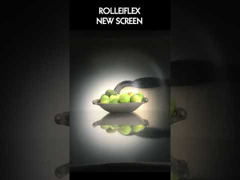 Rolleiflex With New Focusing Screen