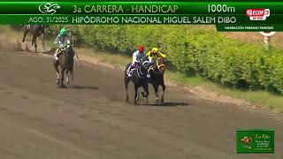 2025-259 Rock Money Ecu Ago. 31, 2025 - Hipód. Miguel Salem Dibo - Revista La Fija