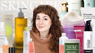 REVIEWING A GIANT PILE OF SKINCARE FOR FORTYFIVE MINUTES (SLIGHTLY UNHINGED)