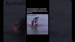 That was epic!😂 #nationalgeographic#australiagator