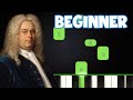 Passacaglia - Handel Halvorsen / BEGINNER PIANO TUTORIAL