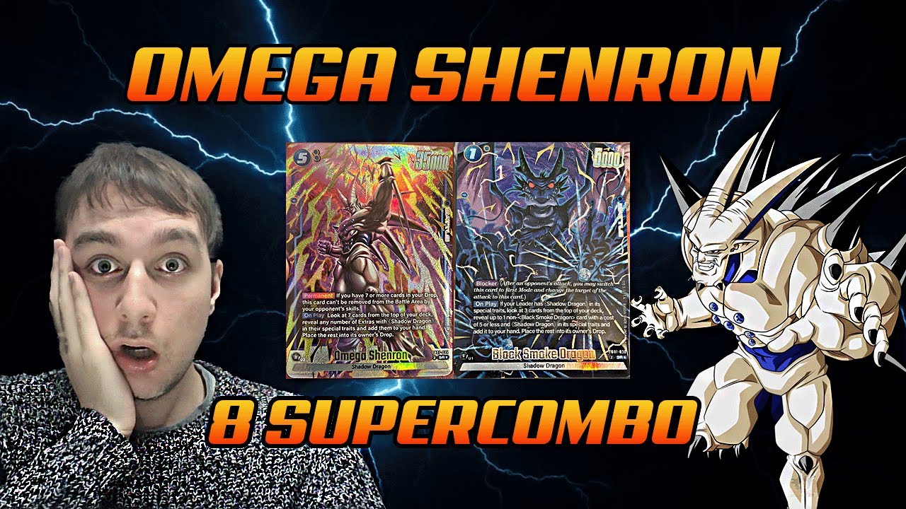 BLUE HAS A NEW HOPE! OMEGA SHENRON - FB07 Deck Showcase | DragonBall TCG Fusion World