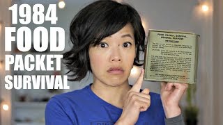 1984 Food Packet Survival, General Purpose | U.S. AIR FORCE Pilot Emergency MRE RATION TASTE TEST