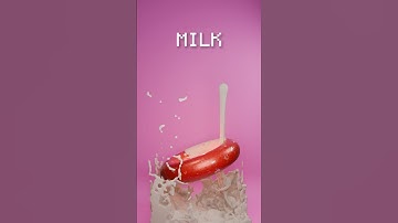 Satisfying water honey simulation in Blender #blender #zixels #3danimation