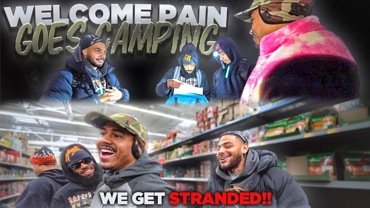 TRYING TO SURVIVE IN THE WOODS FOR 24 HOURS | WE GOT STRANDED!! - YouTube